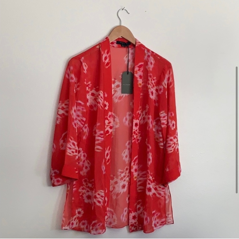 Red All Saints kimono size medium